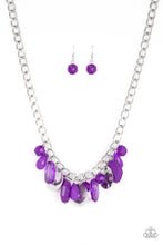 Load image into Gallery viewer, Treasure Shore Purple Necklace