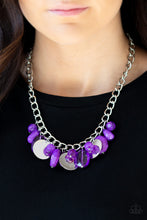 Load image into Gallery viewer, Treasure Shore Purple Necklace