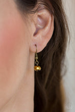 Load image into Gallery viewer, Crystal Carriages Brass Necklace