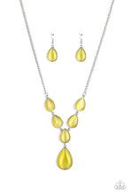 Load image into Gallery viewer, Dewey Decadence Yellow Necklace
