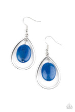 Load image into Gallery viewer, Seasonally Simplicity Blue Earrings
