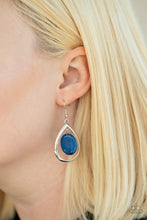 Load image into Gallery viewer, Seasonally Simplicity Blue Earrings
