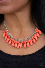 Load image into Gallery viewer, Bead Binge Orange Necklace
