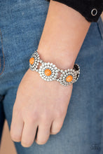 Load image into Gallery viewer, Bountiful  Blossoms Orange Bracelet
