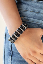 Load image into Gallery viewer, Glowing Glam Black Bracelet
