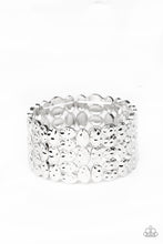 Load image into Gallery viewer, Tectonic Texture Silver Bracelet
