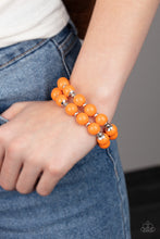 Load image into Gallery viewer, Bubble Blast Off Orange Bracelet
