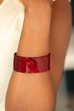 Load image into Gallery viewer, Glaze Over Red Bracelet
