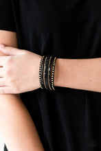 Load image into Gallery viewer, Rock Star Rocker Gold Urban Bracelet
