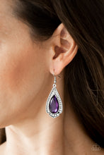 Load image into Gallery viewer, Superstar Stardom Purple Earring

