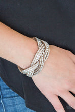 Load image into Gallery viewer, Bring on the Bling Brown Urban Bracelet
