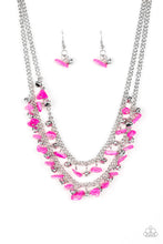 Load image into Gallery viewer, Pebble Pioneer Pink Necklace
