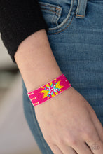 Load image into Gallery viewer, Beaded Badlands Pink Bracelet
