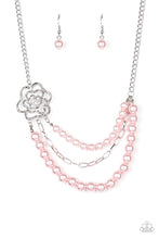 Load image into Gallery viewer, Fabulously Floral Pink Necklace
