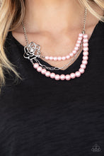 Load image into Gallery viewer, Fabulously Floral Pink Necklace
