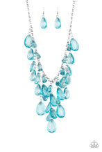Load image into Gallery viewer, Irresistible Iridescence Blue Necklace
