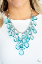 Load image into Gallery viewer, Irresistible Iridescence Blue Necklace
