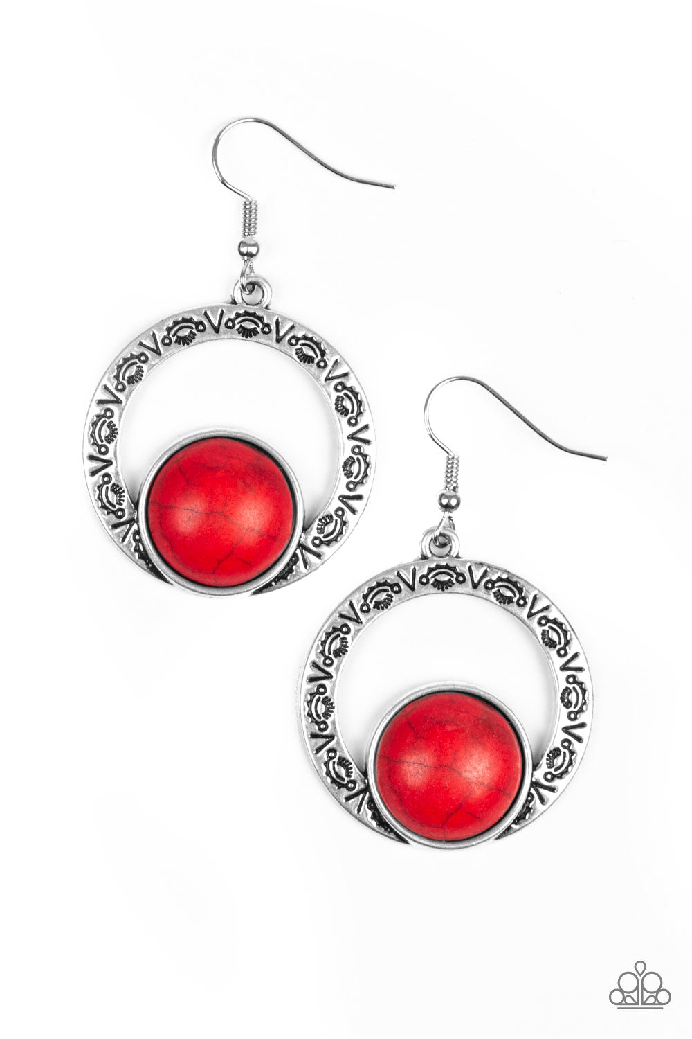 Mesa Mood Red Earrings