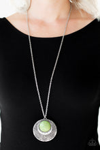 Load image into Gallery viewer, Medallion Meadow Green Necklace
