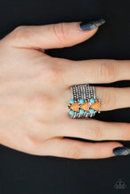 Load image into Gallery viewer, Point to Me Phoenix Orange Ring
