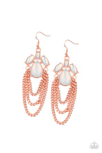 Load image into Gallery viewer, Opalescence Essence Copper Earring
