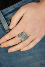 Load image into Gallery viewer, Scandalous Shimmer Silver Ring
